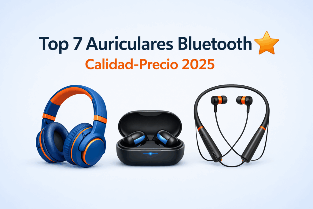 Mejores auriculares Bluetooth baratos calidad precio 2025